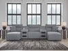 ModMax II - Salt And Pepper - Reclining Sectional