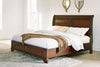 Trellington - Brown - Queen Sleigh Storage Bed