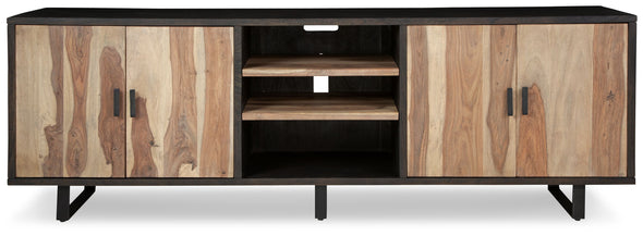 Bellwick - Natural / Brown - Accent Cabinet