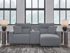 ModMax II - Salt And Pepper - Reclining Sectional