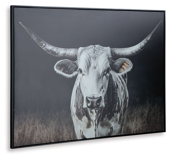 Harlandale - Wall Art - Black / White / Brown