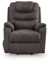 Snowfield - Gunmetal - Power Lift Recliner