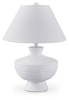 Harelwood - Poly Table Lamp - White
