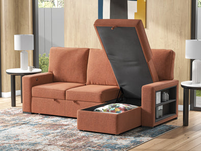 Gapper- 2 pc storage sleeper/Chaise