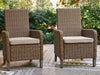 Laguna Heights - Arm Chair With Cushion (Set of 2) - Beige