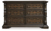 Maylee - Dark Brown - Dresser