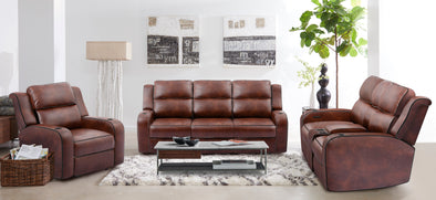 Hudson -Dual Power Sofa & Love