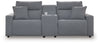 ModMax II - Salt And Pepper - Reclining Sectional