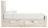 Lawroy - Panel Bed With Storage