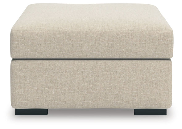 LadyMae - Oversized Accent Ottoman - Twill