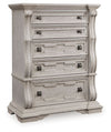 Bruchandi - Five Drawer Chest - Antique White