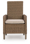 Laguna Heights - Arm Chair With Cushion (Set of 2) - Beige
