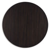 Chasinfield - Dark Brown - Round End Table