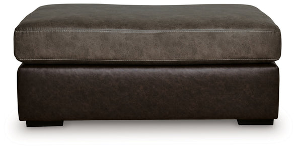 Castille Way - Oversized Accent Ottoman - Fossil
