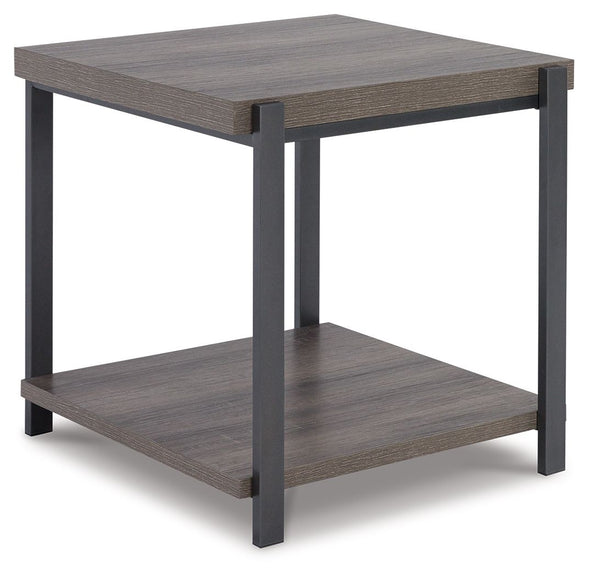 Wilmaden - Gray / Black - Occasional Table Set (Set of 3)