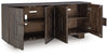Cato - Accent Cabinet - Dark Brown