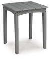 Cove Beach - Square End Table - Gray