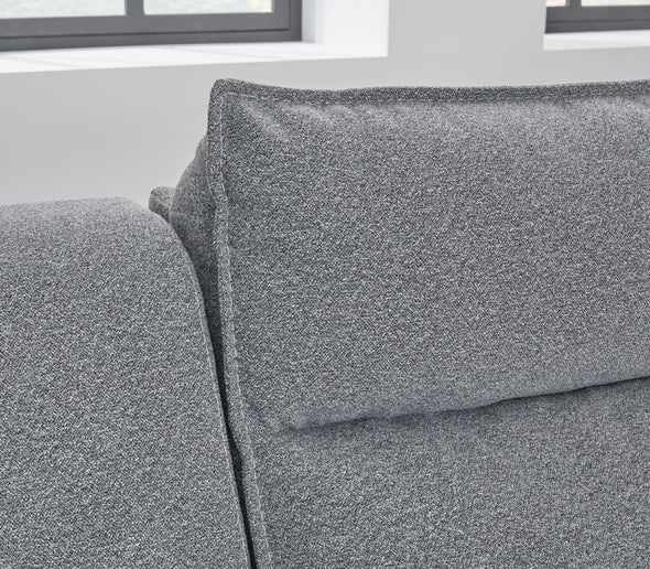 ModMax II - Salt And Pepper - Reclining Sectional