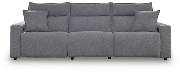 ModMax II - Salt And Pepper - Reclining Sectional