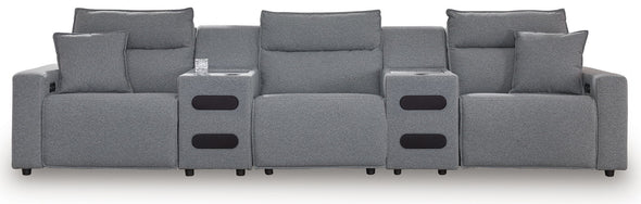ModMax II - Salt And Pepper - Reclining Sectional