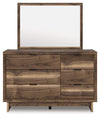 Chirason - Dresser And Mirror - Brown