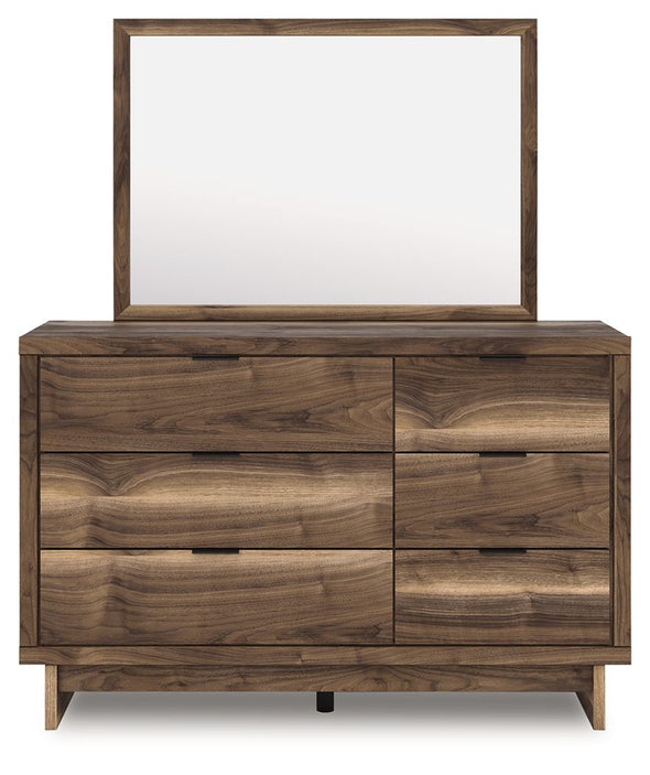 Chirason - Dresser And Mirror - Brown