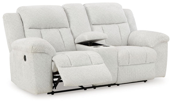Frohn - Dbl Reclining Loveseat With Console