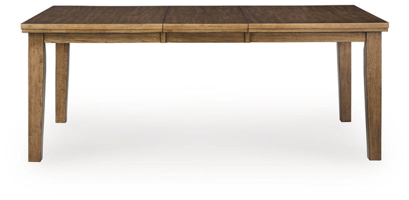 Urbinforte - Dining Room Butterfly Extension Table - Light Brown