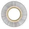 Dallmen - Accent Mirror - Black / Gold Finish