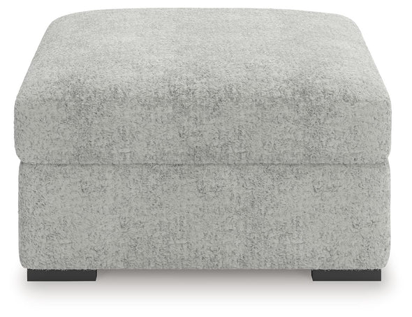 Cuddle Plush - Oversized Accent Ottoman - Arctic