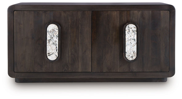 Elliston - Accent Cabinet - Espresso Brown
