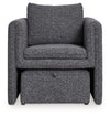 Vreni - Accent Chair - Charcoal / Black