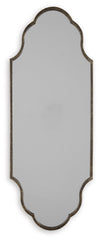 Hallgate - Antique Gold Finish - Accent Mirror