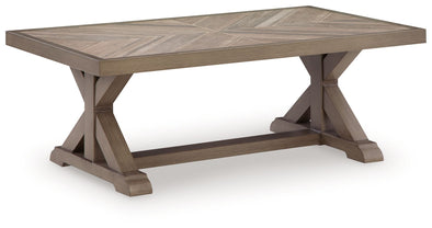 Laguna Heights - Rectangular Cocktail Table - Beige