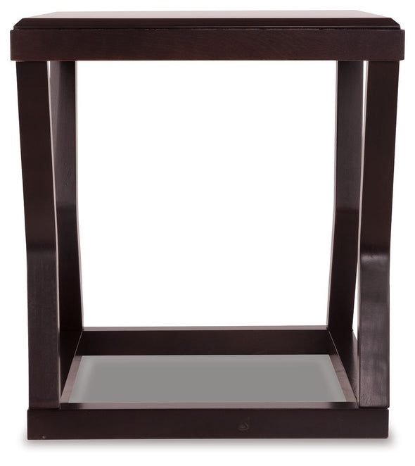 Kelton - Espresso - Rectangular End Table