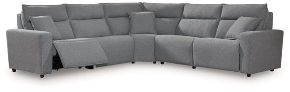 ModMax II - Salt And Pepper - Reclining Sectional
