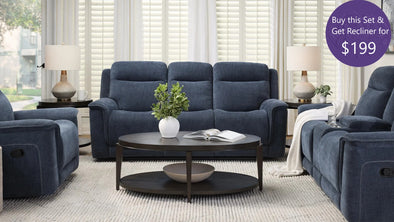 Cobalt - 2 pc Reclining Sofa & Loveseat