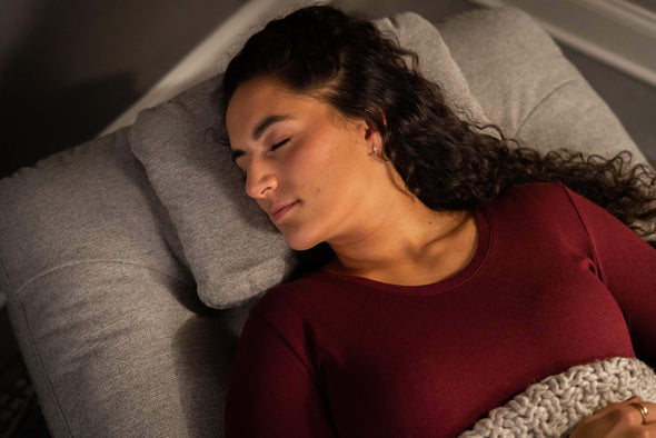 Zecliner Model 2+ Umber Fabric Power Lift Recliner with Power Headrest, Lumbar, Heat & Massage