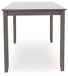 Caitbrook - Gray - Rect Drm Counter Table Set (Set of 7)