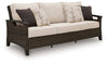 Monterey Point - Sofa With Cushion - Dark Brown