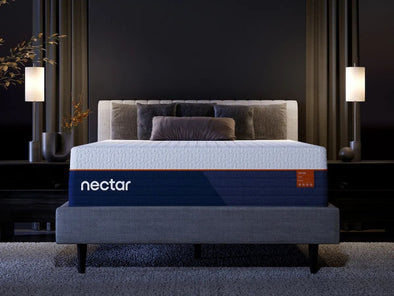 Nectar Ultra Hybrid 5.1 - White - Queen Mattress - Fabric