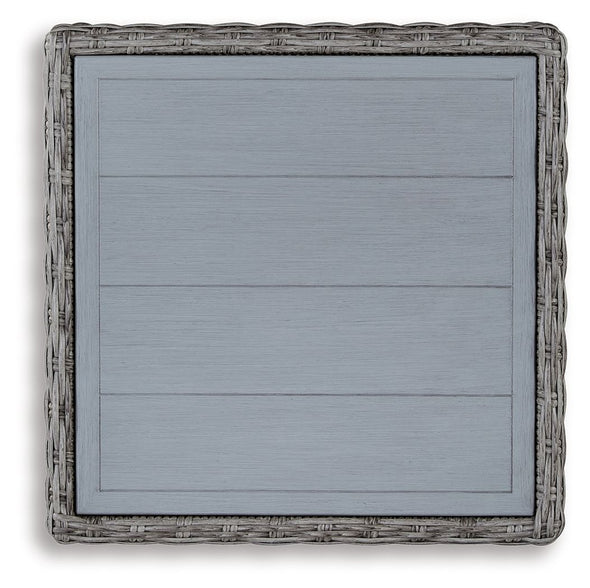 Naples Beach - Light Gray - Square End Table