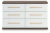 Kendanport - Six Drawer Dresser