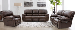 Arlington -2 Pc Leather Reclining Sofa & Loveseat