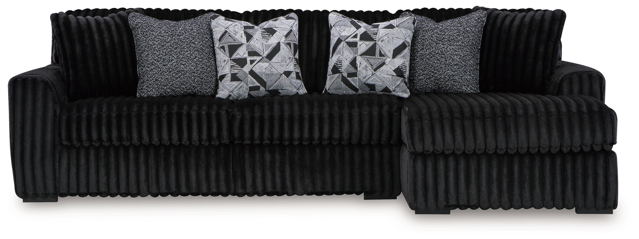 Midnight-Madness - Sectional Set – Mega Furniture TX