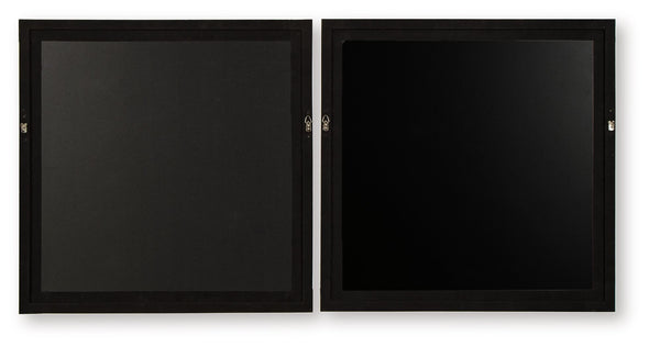 Winbrook - Wall Art Set (Set of 2) - Gray / Tan / Gold Finish