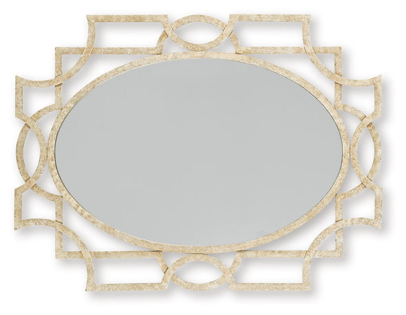 Fulkmore - Accent Mirror - Antique Gold Finish