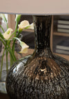 Tenslow - Antique Black - Glass Table Lamp