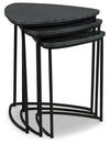 Olinmere - Black - Accent Table (Set of 3)