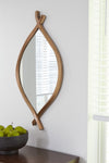 Bartner - Antique Gold Finish - Accent Mirror